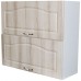 Corp superior 60 cu 2 usi orizontale Zebra MDF sonoma mustata